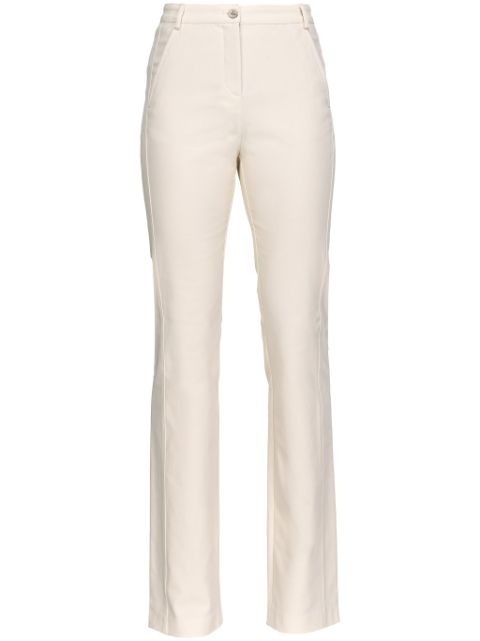 PINKO straight-leg cotton trousers