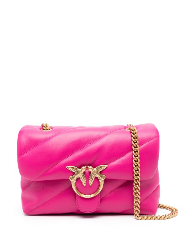 Pinko love 2025 bag pink