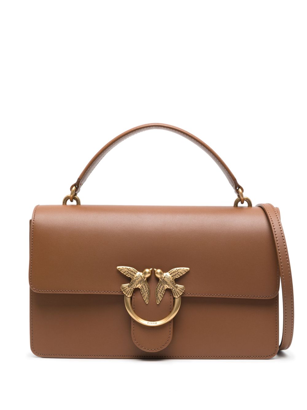 PINKO Borsa tote Love One Classic - Marrone