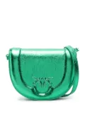 PINKO mini Click Round Love crossbody bag - Green