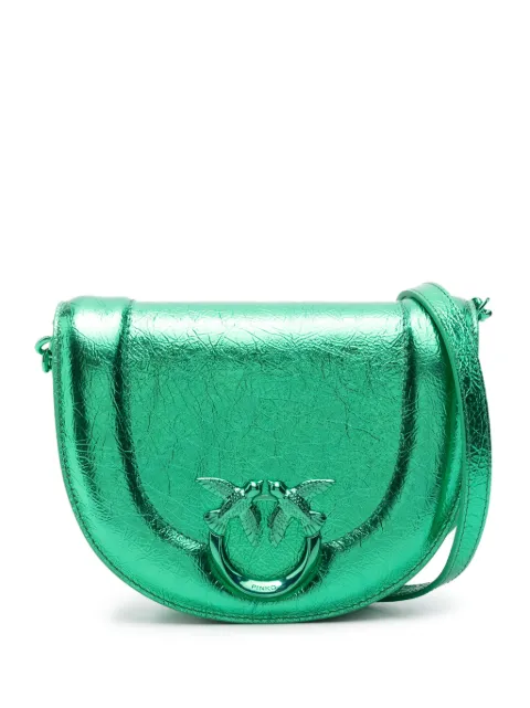 PINKO mini Click Round Love crossbody bag 101969A1JGT36B - 0