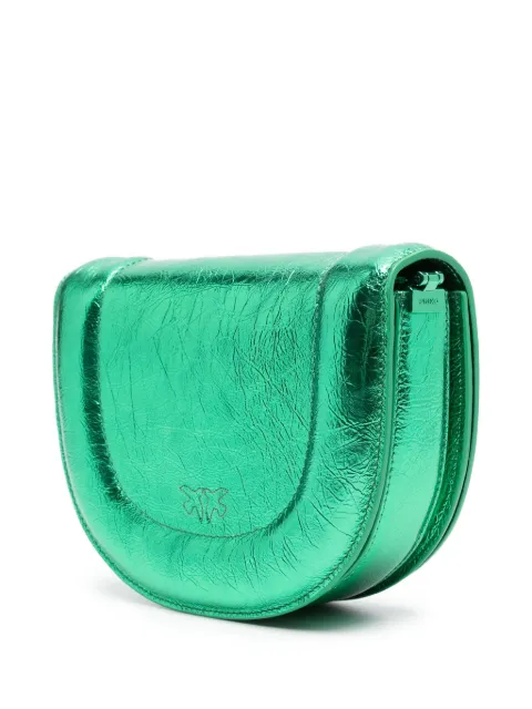 PINKO mini Click Round Love crossbody bag 101969A1JGT36B - 2