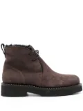 Premiata 40mm suede Chelsea boots - Brown