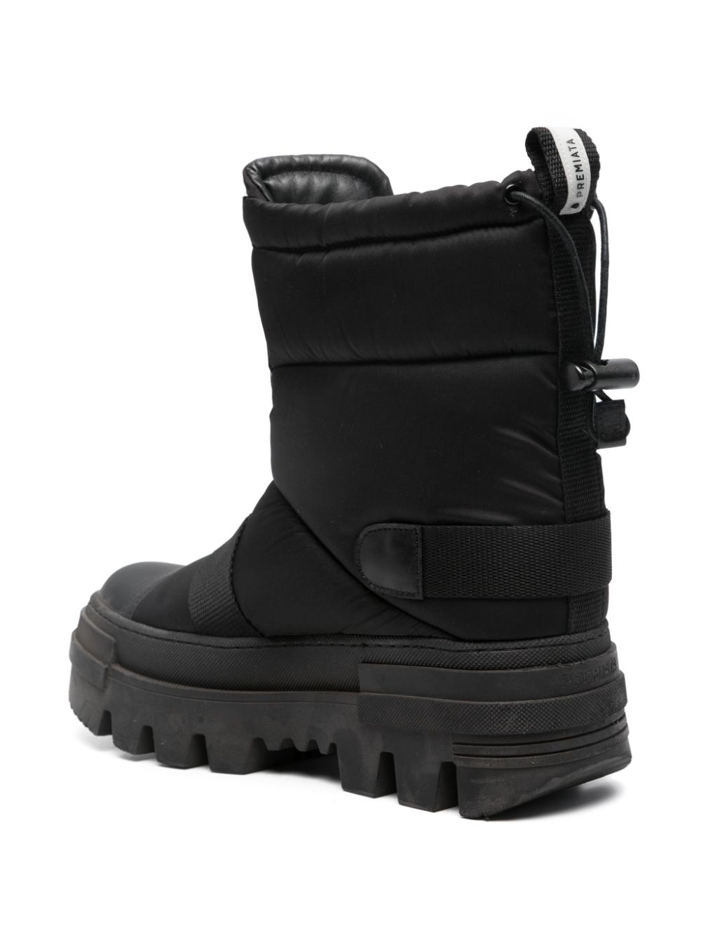 Shop Premiata 60mm Padded Snow Boots In Black