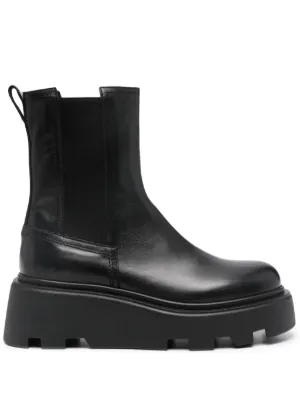 ミドルブーツ PREMIATA Women Boots M6579 Black Premiata Texas Chite Boots - Black - Women | M6579 | thebs.com