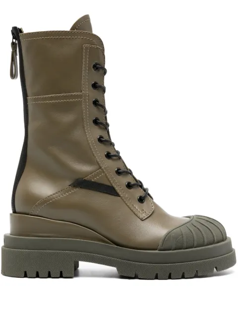 Premiata botines con agujetas