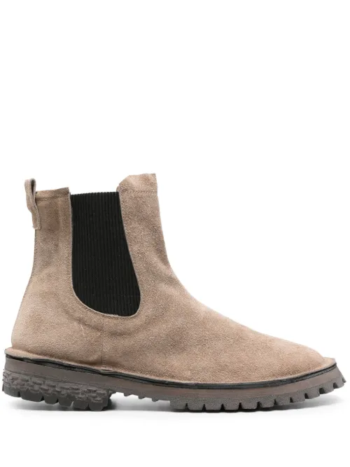 Bottines chelsea en daim - Moma - Modalova