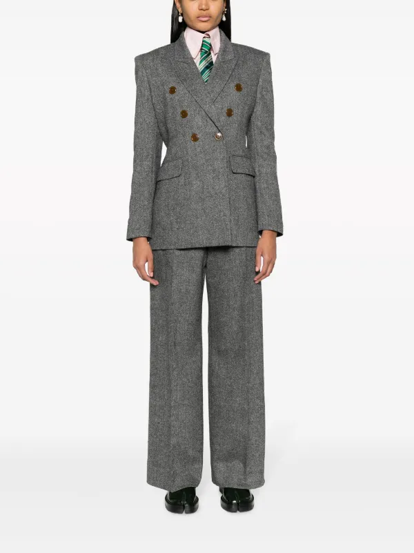 【関税込み】VIVIENNE WESTWOOD 'Lauren' pants Vivienne Westwood Lauren straight-leg Trousers | Black