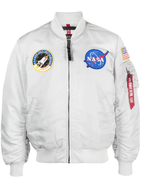 Alpha Industries x Nasa veste MA-1 FV à patch
