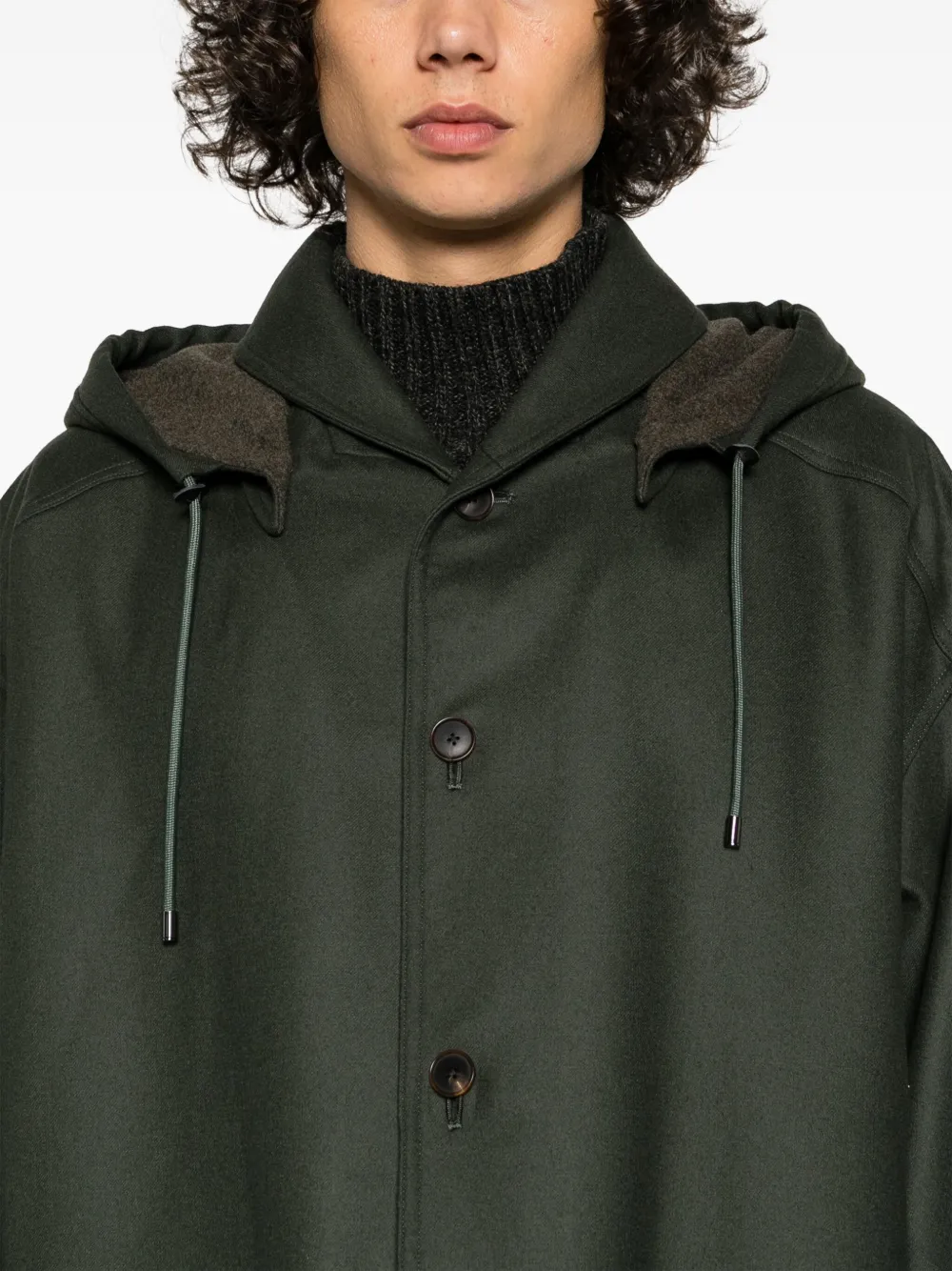 Auralee single-breasted Wool Coat - Farfetch