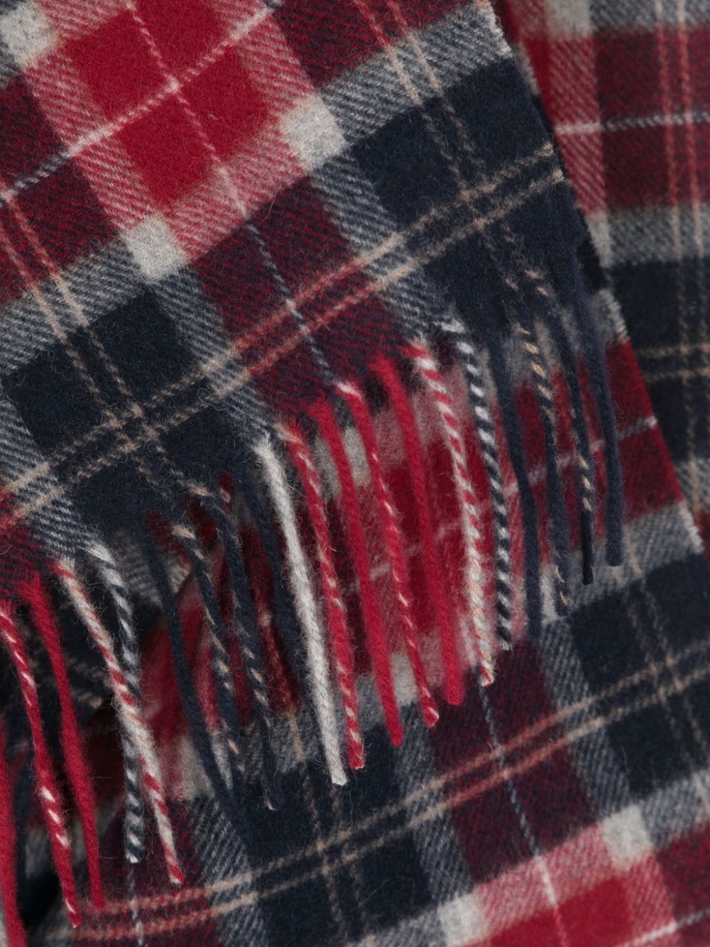 Cheap Burberry check wool scarf Men