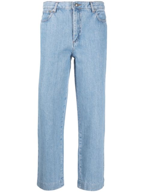 A.P.C. high-rise wide-leg jeans Women