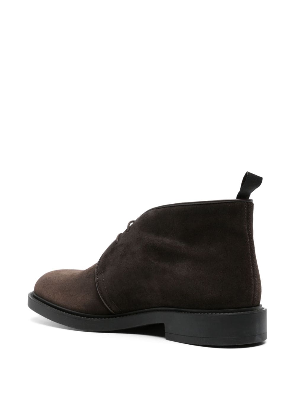 Shop Fratelli Rossetti Lace-up Suede Ankle Boots In Brown
