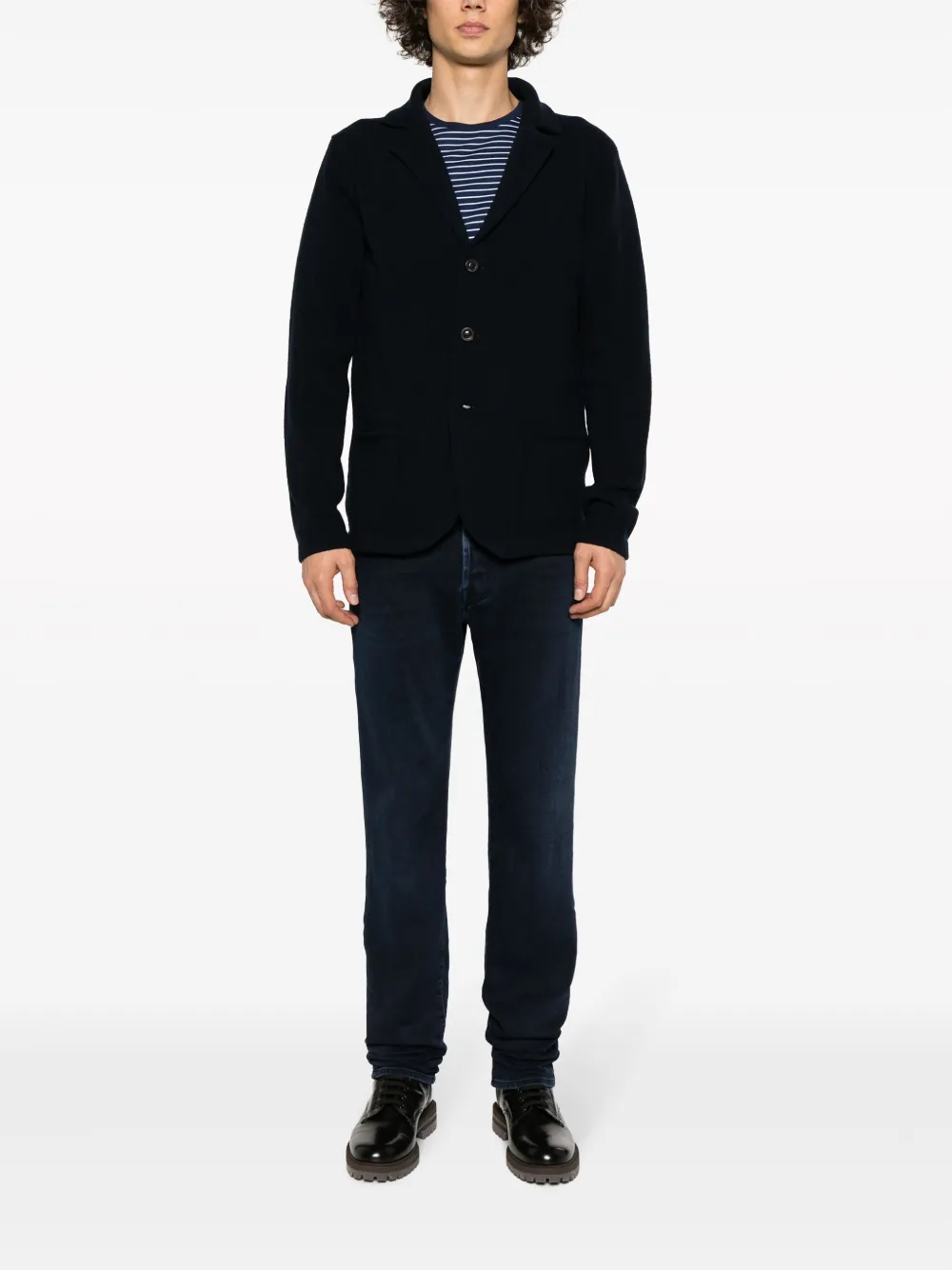 Jacob Cohën Bard mid-rise slim-cut jeans - Blauw