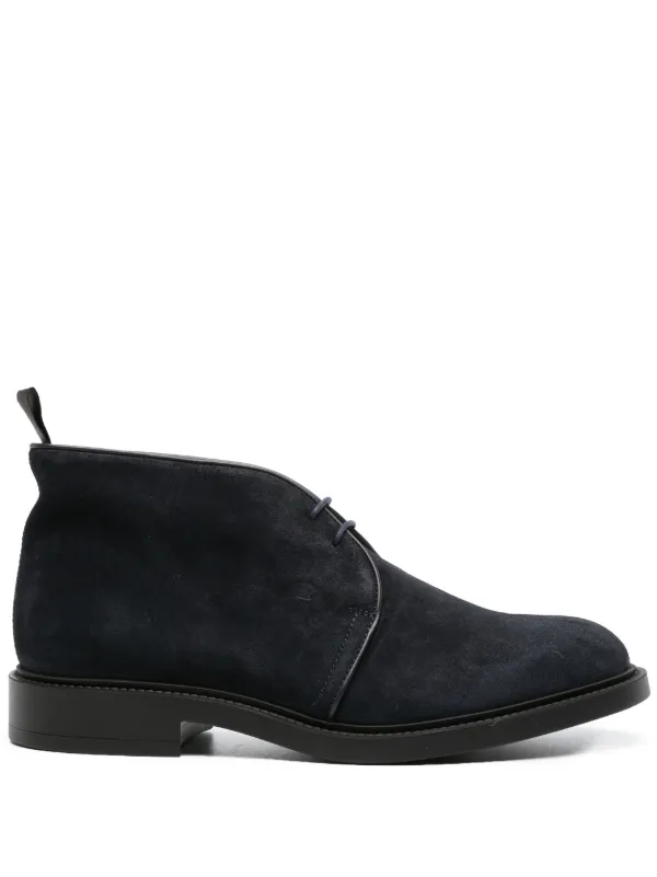 Fratelli Rossetti lace up Suede Ankle Boots Farfetch