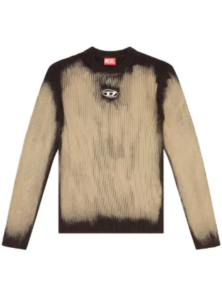 Diesel K-Darin リブニット セーター | ニュートラル | FARFETCH JP