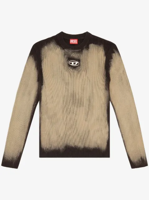 Diesel K-Darin ribbed-knit jumper