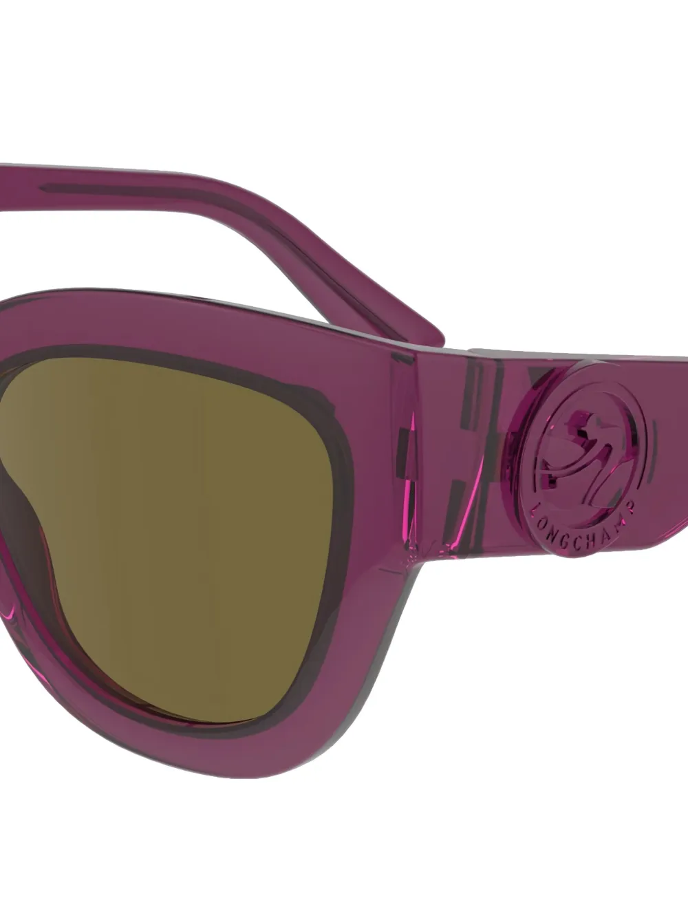 Longchamp cat-eye frame sunglasses - Paars