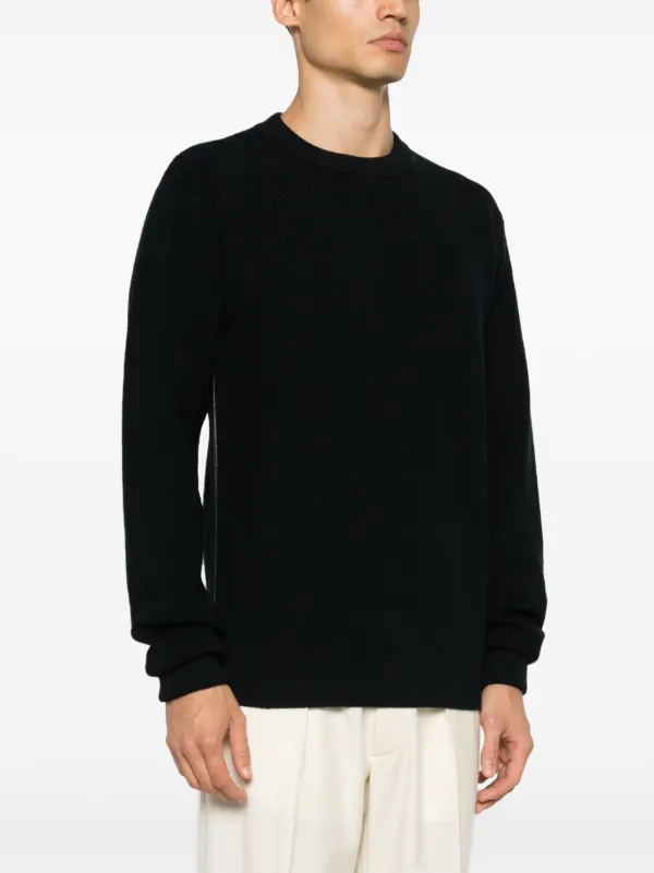トップス JIL SANDER slde-zip long sleeve T shirts JIL SANDER slde-zip long sleeve T shirts