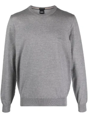 Comme Des Garçons Shirt インターシャニット セーター | グレー