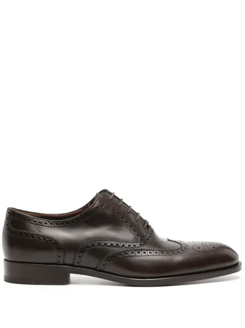 Fratelli Rossetti perforated-detail leather Oxford shoes 