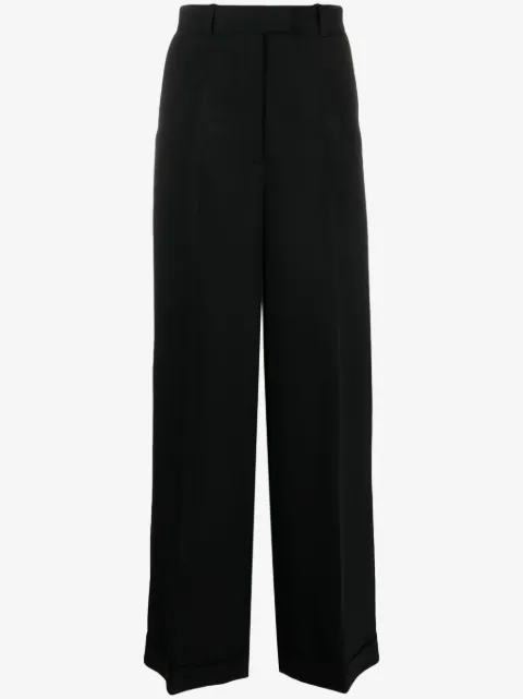 Viktor & Rolf Cropped-Hose mit Bügelfalten