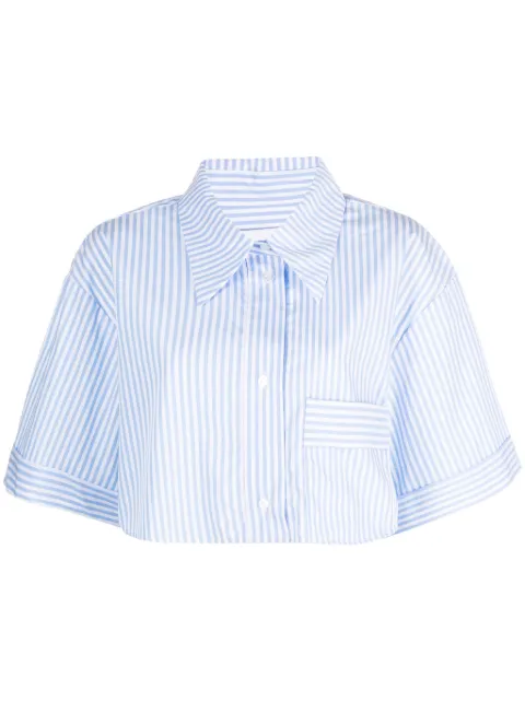 Viktor & Rolf camisa con motivo de rayas