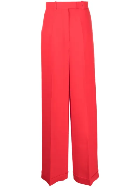 Viktor & Rolf pressed-crease concealed-fastening tailored trousers 