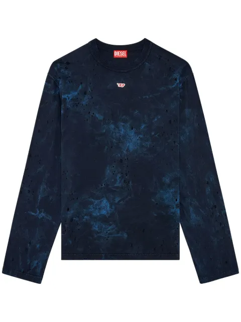 Diesel T-Crane-LS-N2 cotton sweatshirt