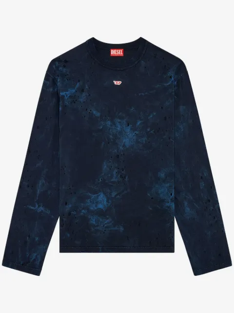 Diesel T-Crane-LS-N2 cotton sweatshirt
