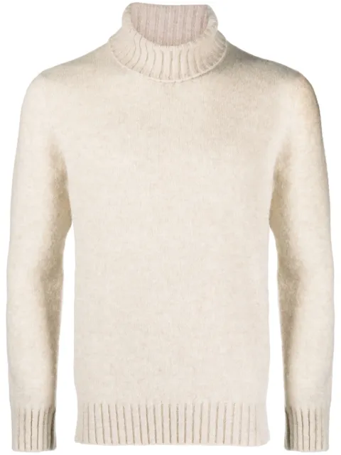 Piacenza Cashmere Klassischer Rollkragenpullover