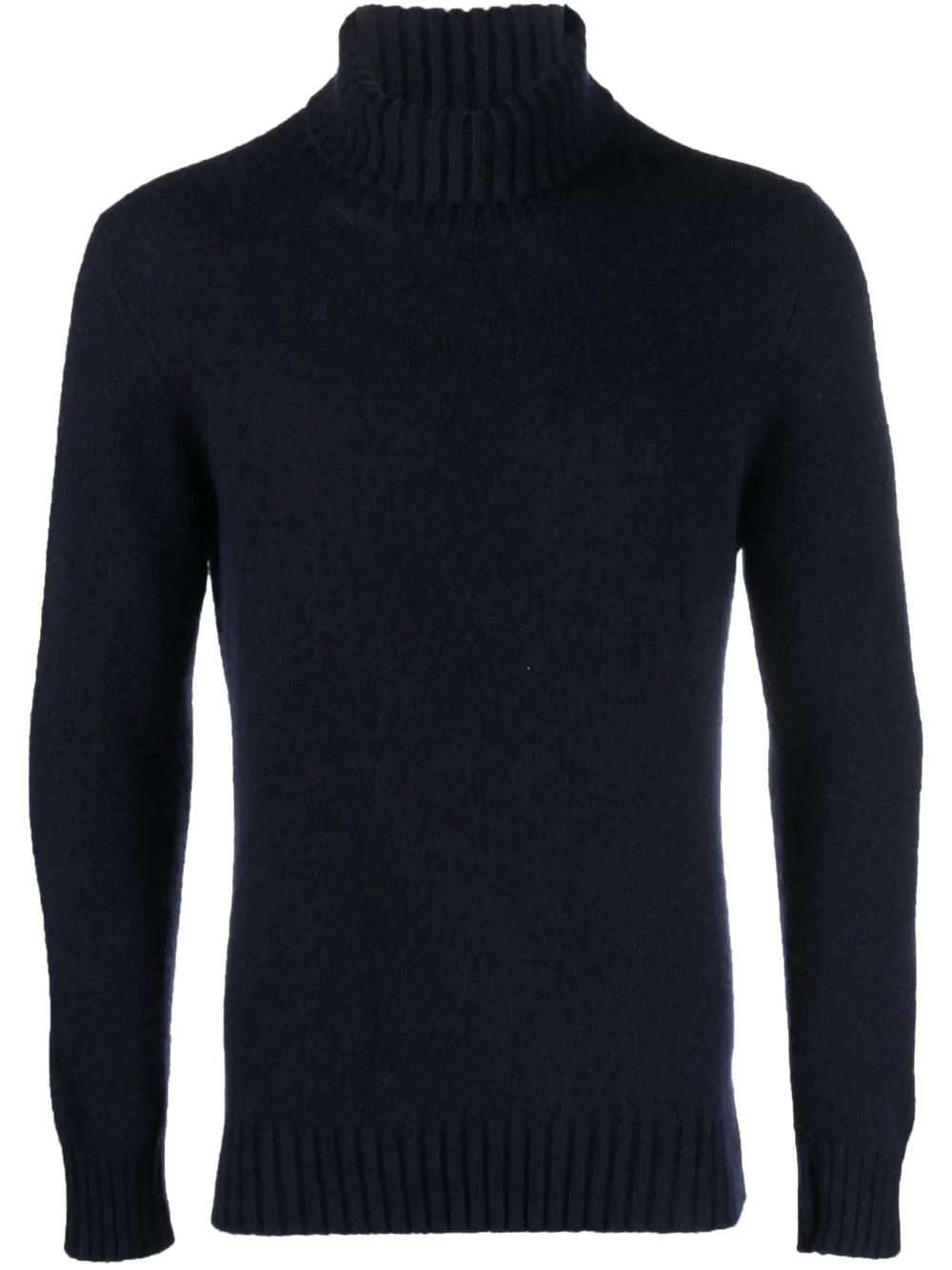 Piacenza Cashmere Klassischer Rollkragenpullover - Blau