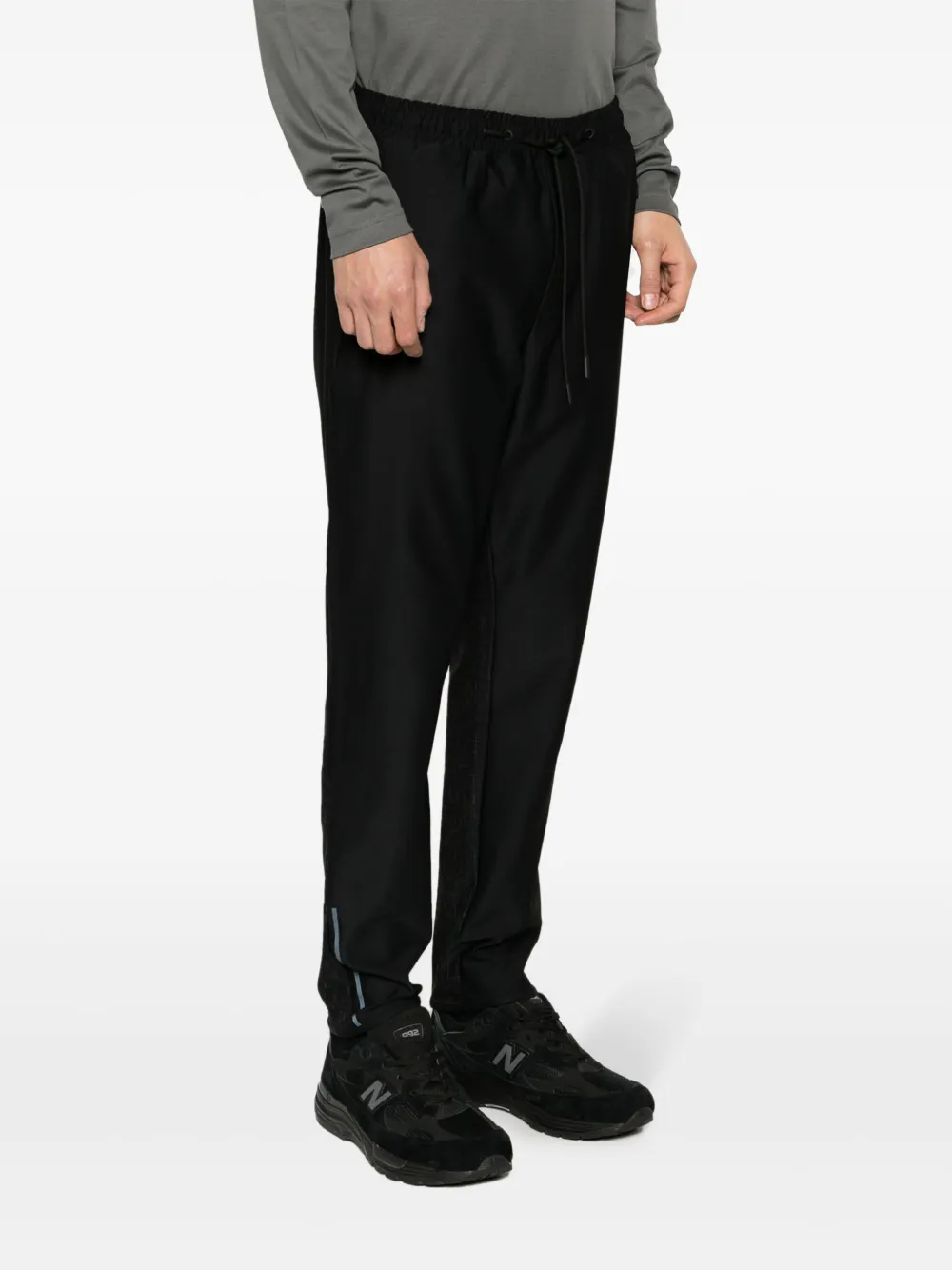 BOSS Trainingsbroek met logo-detail Zwart