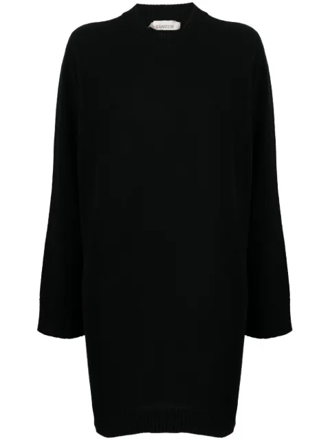 Laneus crew-neck wool jumper dress