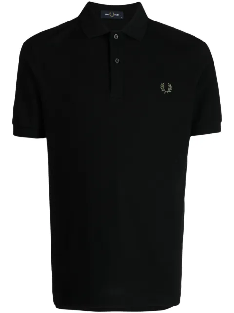 Fred Perry logo-embroidered cotton polo shirt
