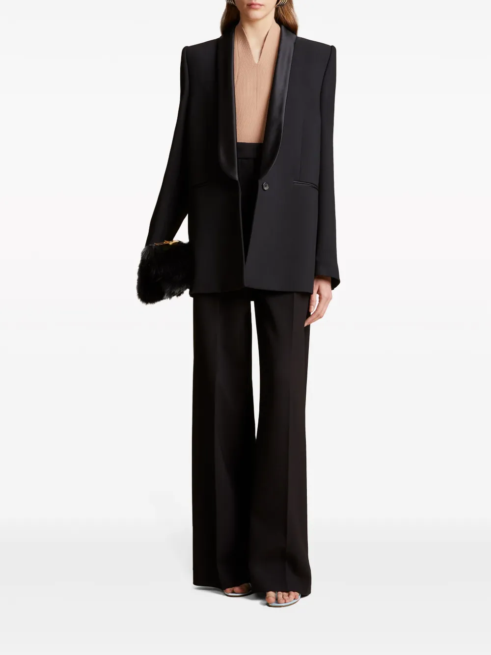 KHAITE blazer The Helio à col châle | Blazers | Image 2