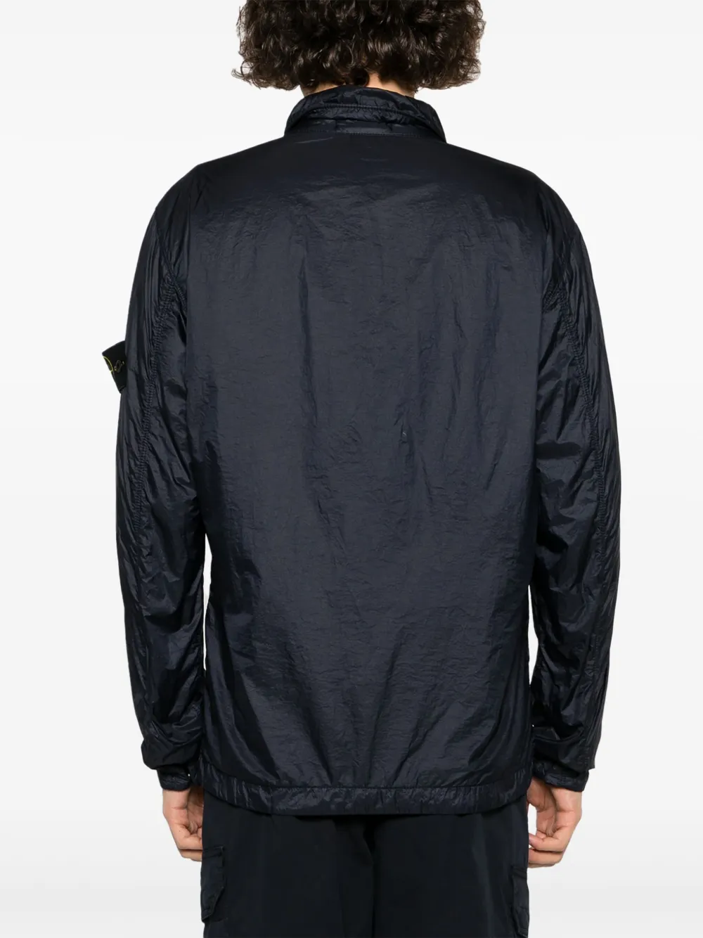 Stone island hotsell windbreaker grey