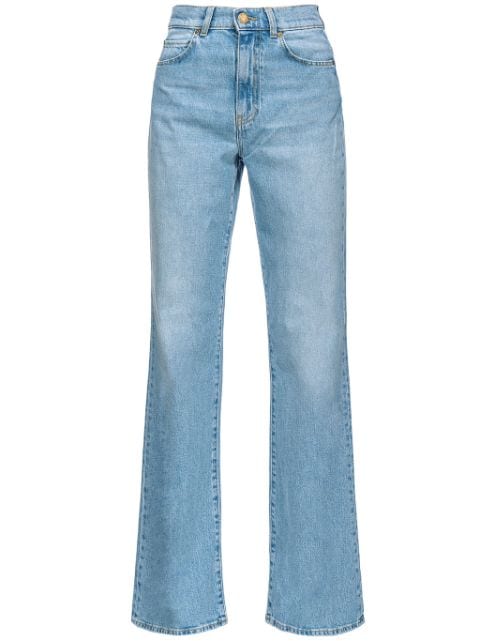 PINKO high-rise straight-leg jeans