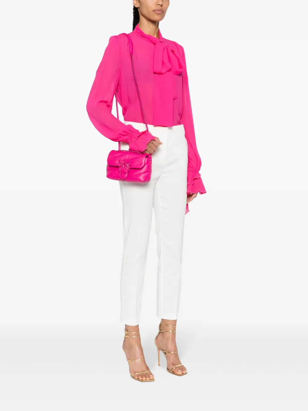 PINKO Baby Love schoudertas - Roze