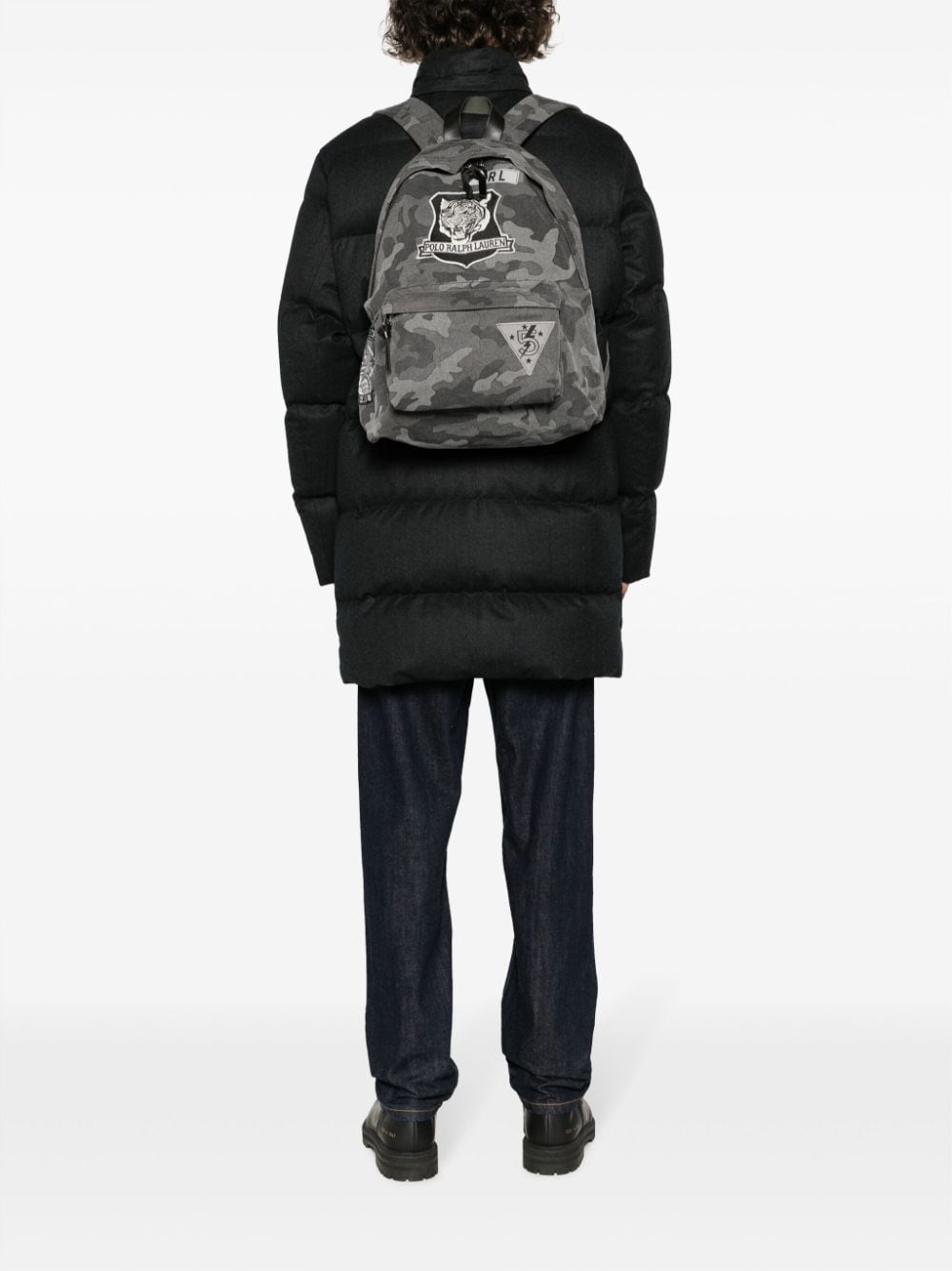 Black Camo Lauren Backpack