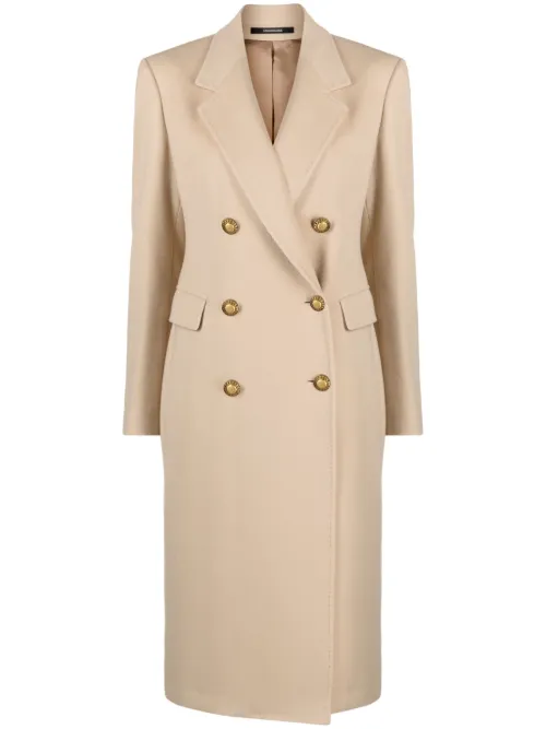 Manteau mi-long à boutonnière croisée - Tagliatore - Modalova