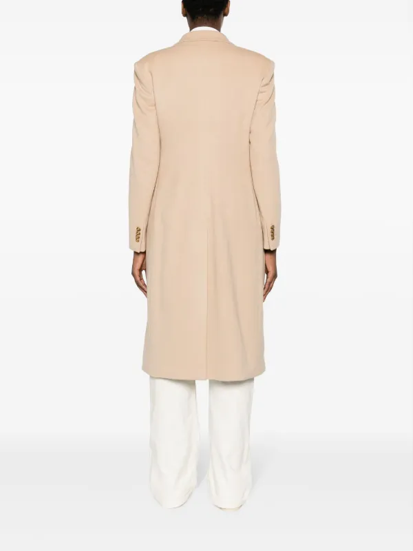 コート TAGLIATORE Women Jackets JOLE 350002 A5060 Beige Tagliatore Meryl double-breasted Midi Coat | Neutrals | FARFETCH