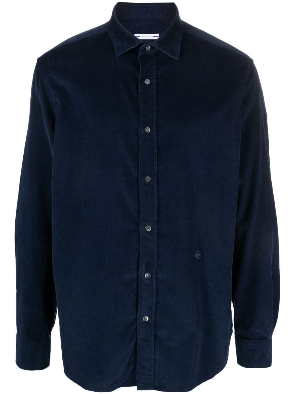 Jacob Cohen Long-sleeve Cotton Shirt In Blue