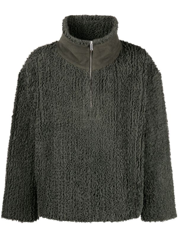 Craig Green half-zip loopback-knit Jumper - Farfetch