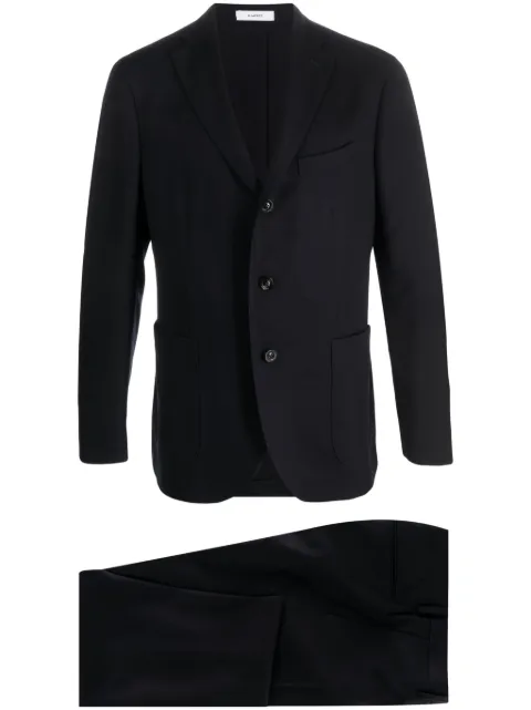 Boglioli notched-lapel single-breasted suit