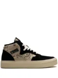 RHUDE Cabriolets bandana-print high-top sneakers - Black