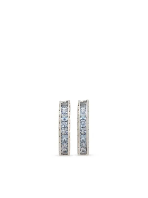 Dolce & Gabbana 18kt white gold Anna sapphire earrings