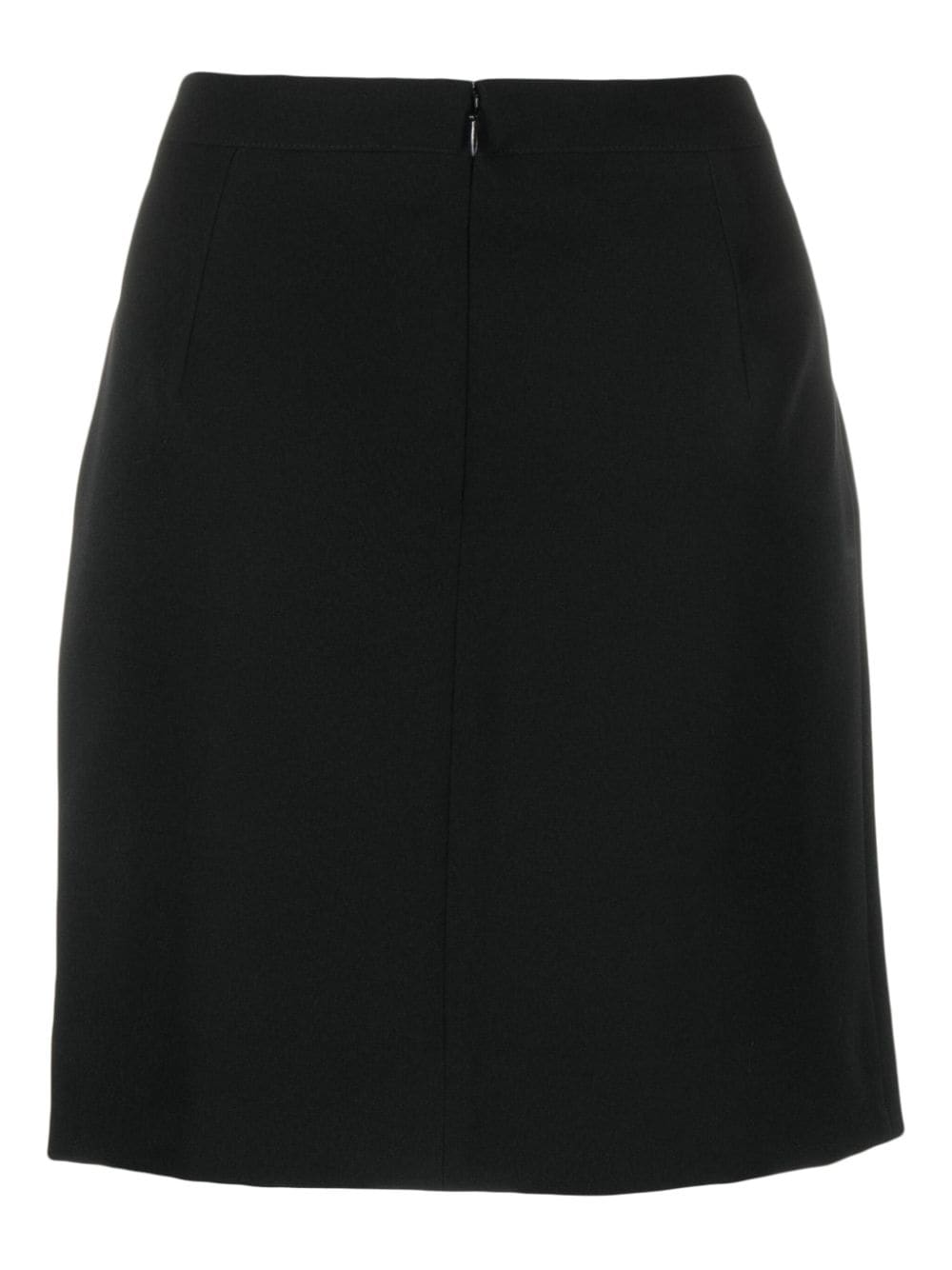 Essentiel Antwerp ruffle-detail high-waisted miniskirt - Zwart