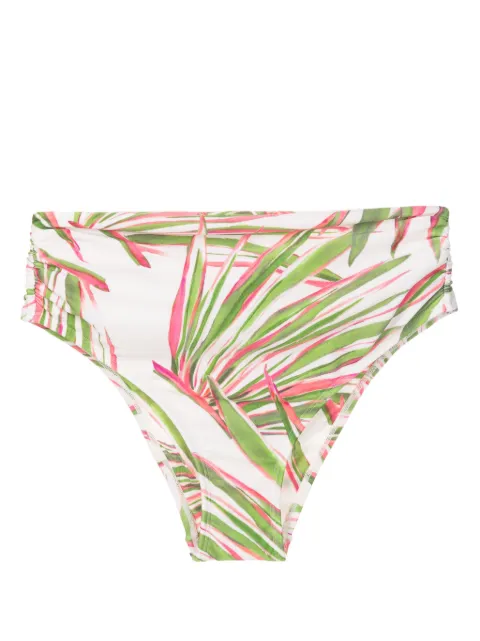Lenny Niemeyer abstract-print high-waist bikini bottoms