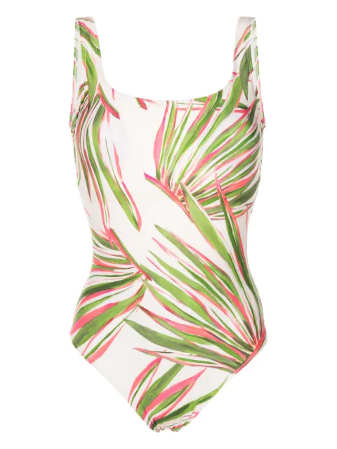 Lenny Niemeyer Foliage open-back swimsuit